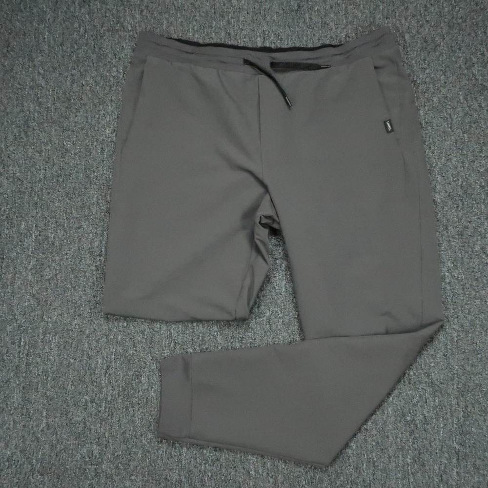 UNRL Pants Mens XXL Tall Gray Performance Jogger Athletic Stretch Zip Pocket